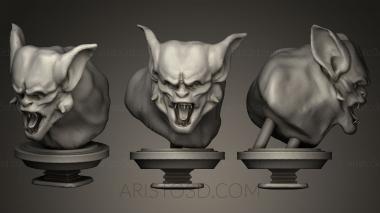 Busts of heroes and monsters (BUSTH_0415) 3D model for CNC machine